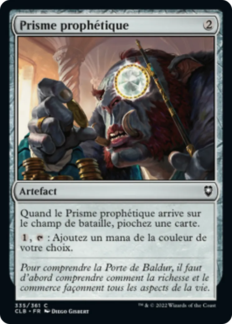 Prisme prophétique — Commander Legends: Battle for Baldur's Gate — Magic: The Gathering