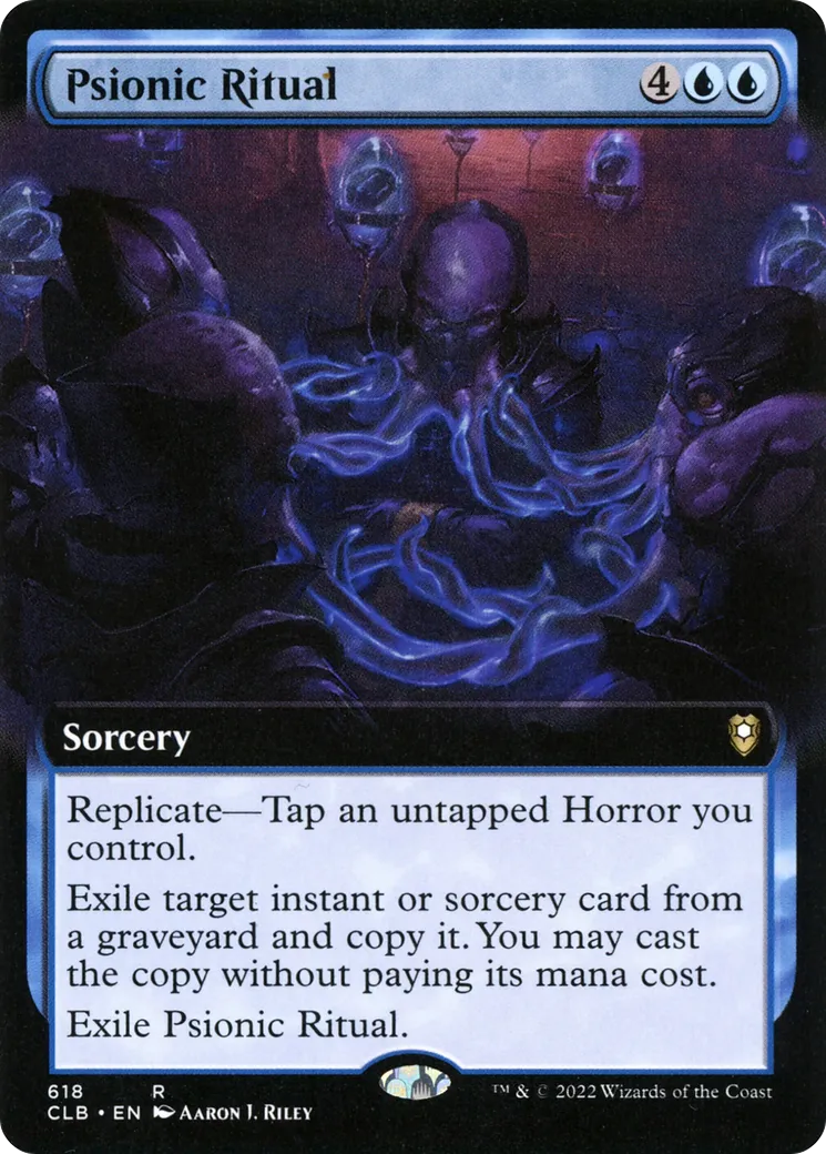 Rituel psionique — Commander Legends: Battle for Baldur's Gate — Magic: The Gathering