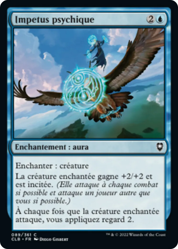 Impetus psychique — Commander Legends: Battle for Baldur's Gate — Magic: The Gathering