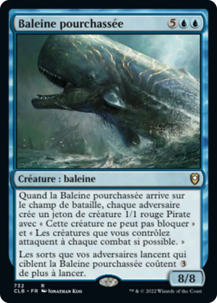 Baleine pourchassée — Commander Legends: Battle for Baldur's Gate — Magic: The Gathering