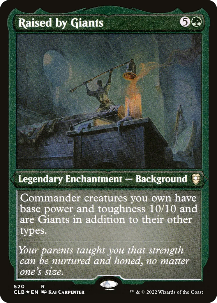 Raised by Giants — Commander Legends: Battle for Baldur's Gate — Magic: The Gathering