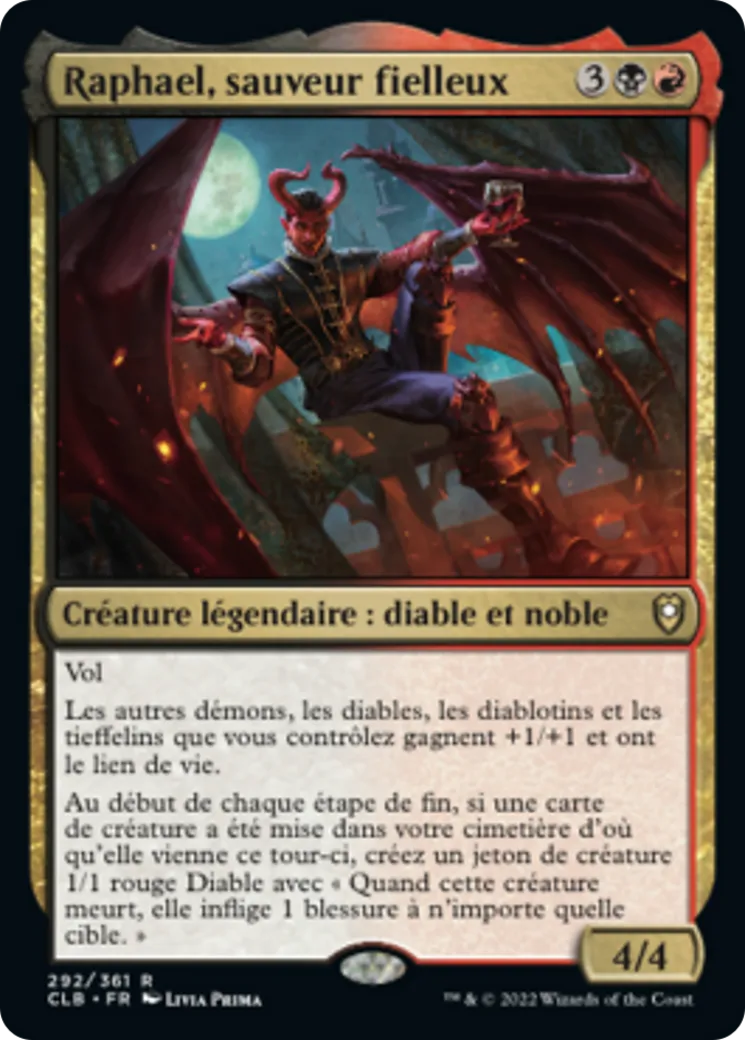 Raphael, sauveur fielleux — Commander Legends: Battle for Baldur's Gate — Magic: The Gathering