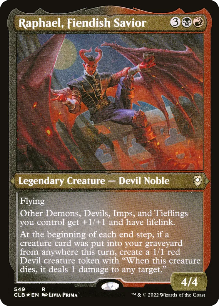 Raphael, sauveur fielleux — Commander Legends: Battle for Baldur's Gate — Magic: The Gathering