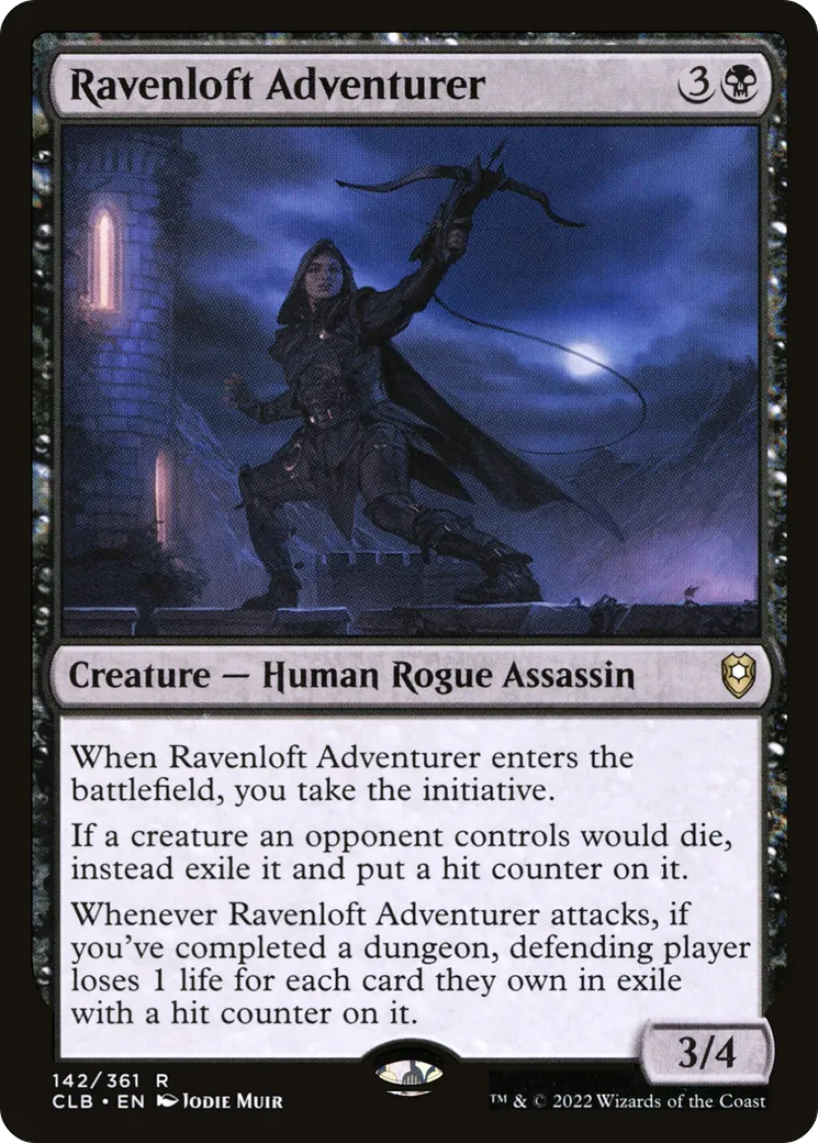 Ravenloft Adventurer — Commander Legends: Battle for Baldur's Gate — Magic: The Gathering