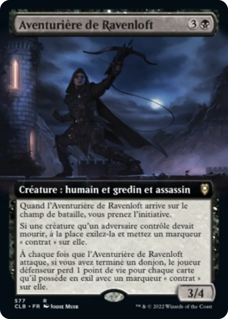 Aventurière de Ravenloft — Commander Legends: Battle for Baldur's Gate — Magic: The Gathering