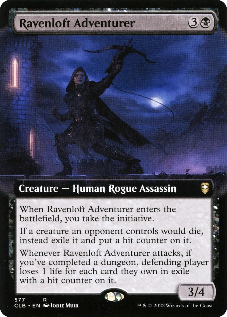 Ravenloft Adventurer — Commander Legends: Battle for Baldur's Gate — Magic: The Gathering