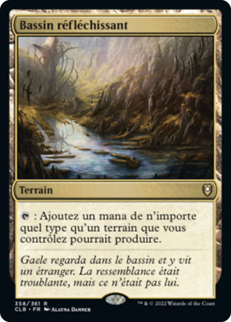 Bassin réfléchissant — Commander Legends: Battle for Baldur's Gate — Magic: The Gathering