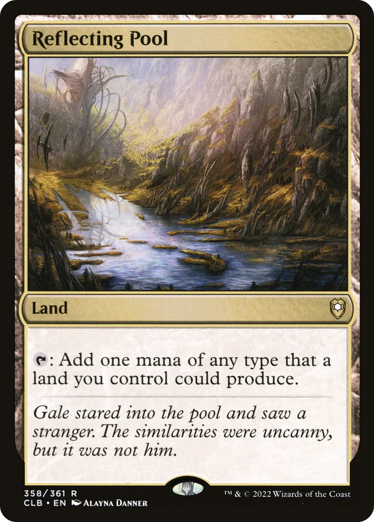 Bassin réfléchissant — Commander Legends: Battle for Baldur's Gate — Magic: The Gathering