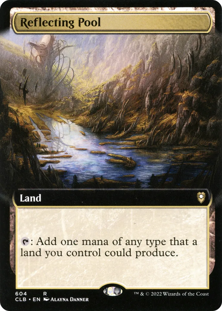 Reflecting Pool from Commander Legends: Battle for Baldur's Gate - Magic: The Gathering