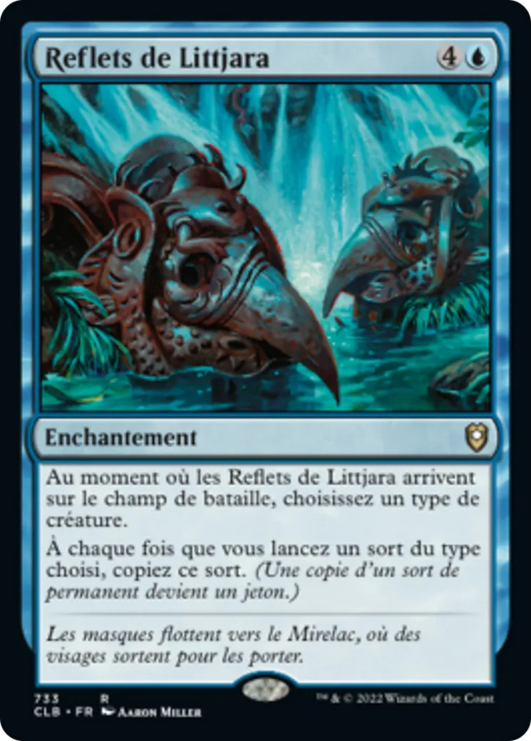 Reflets de Littjara — Commander Legends: Battle for Baldur's Gate — Magic: The Gathering