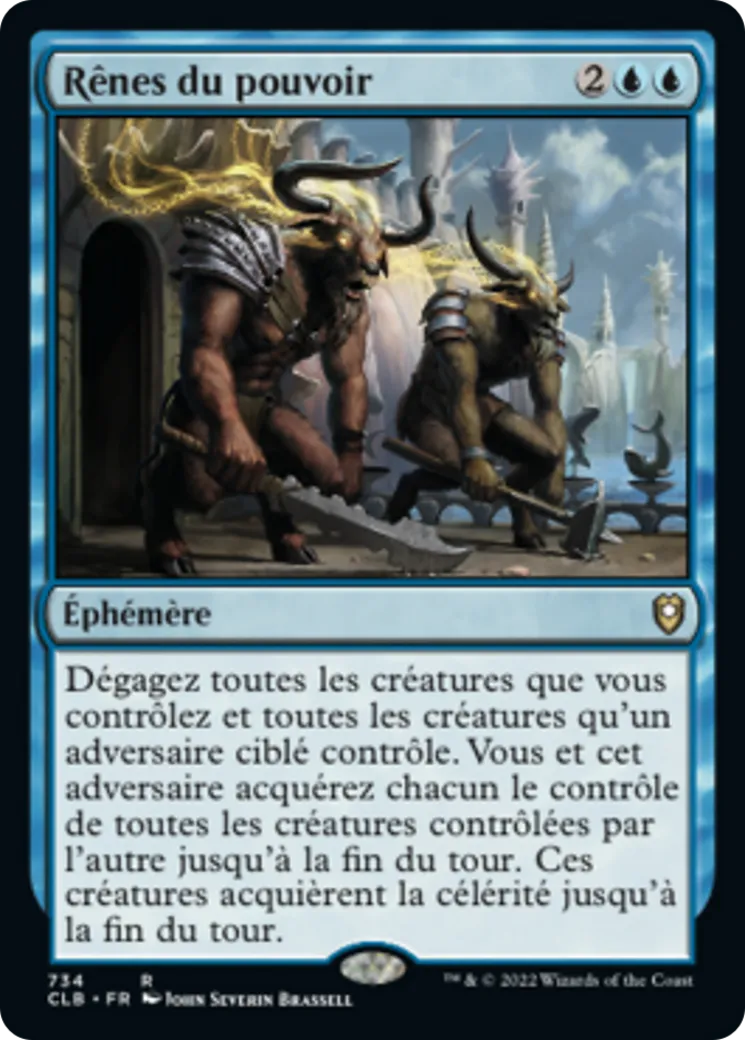 Rênes du pouvoir — Commander Legends: Battle for Baldur's Gate — Magic: The Gathering
