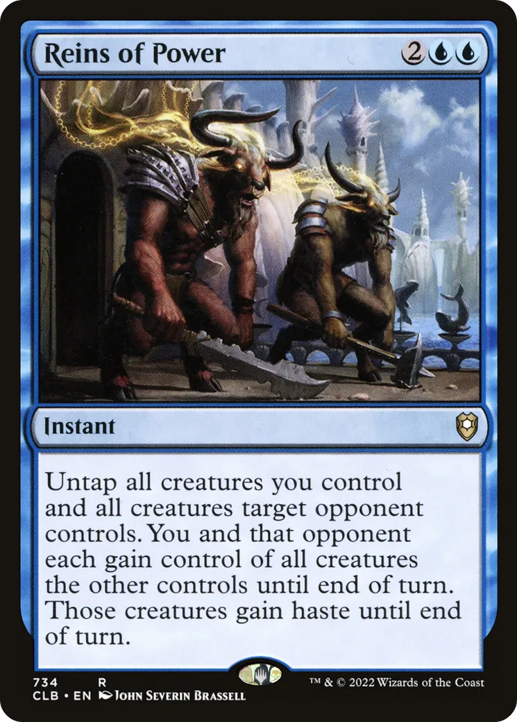 Rênes du pouvoir — Commander Legends: Battle for Baldur's Gate — Magic: The Gathering