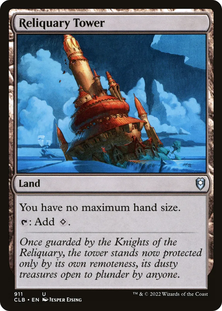 Reliquary Tower — Commander Legends: Battle for Baldur's Gate — Magic: The Gathering