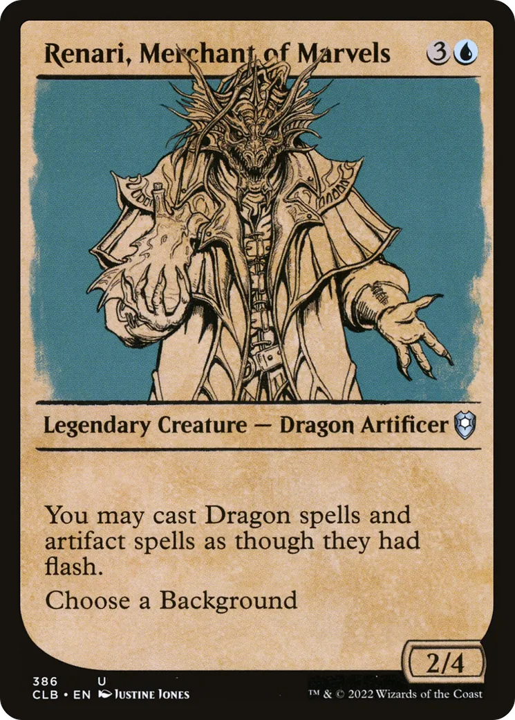 Renari, Merchant of Marvels — Commander Legends: Battle for Baldur's Gate — Magic: The Gathering