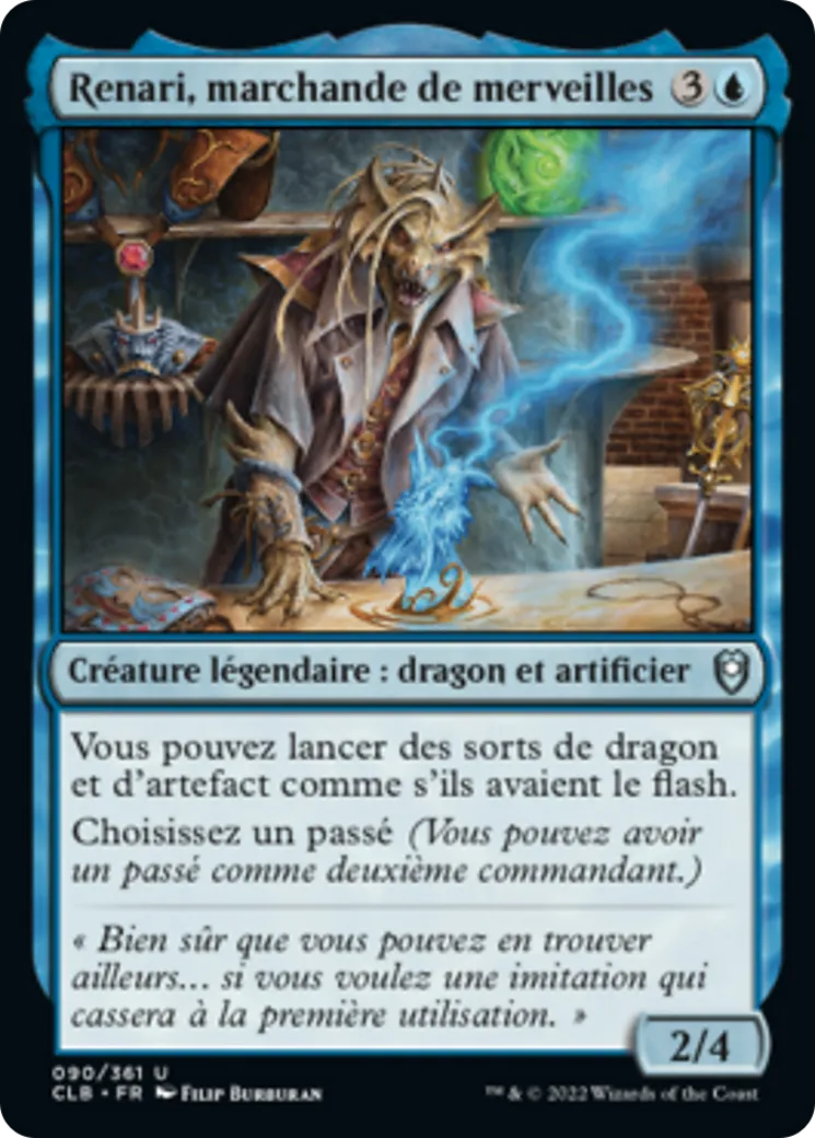 Renari, marchande de merveilles — Commander Legends: Battle for Baldur's Gate — Magic: The Gathering