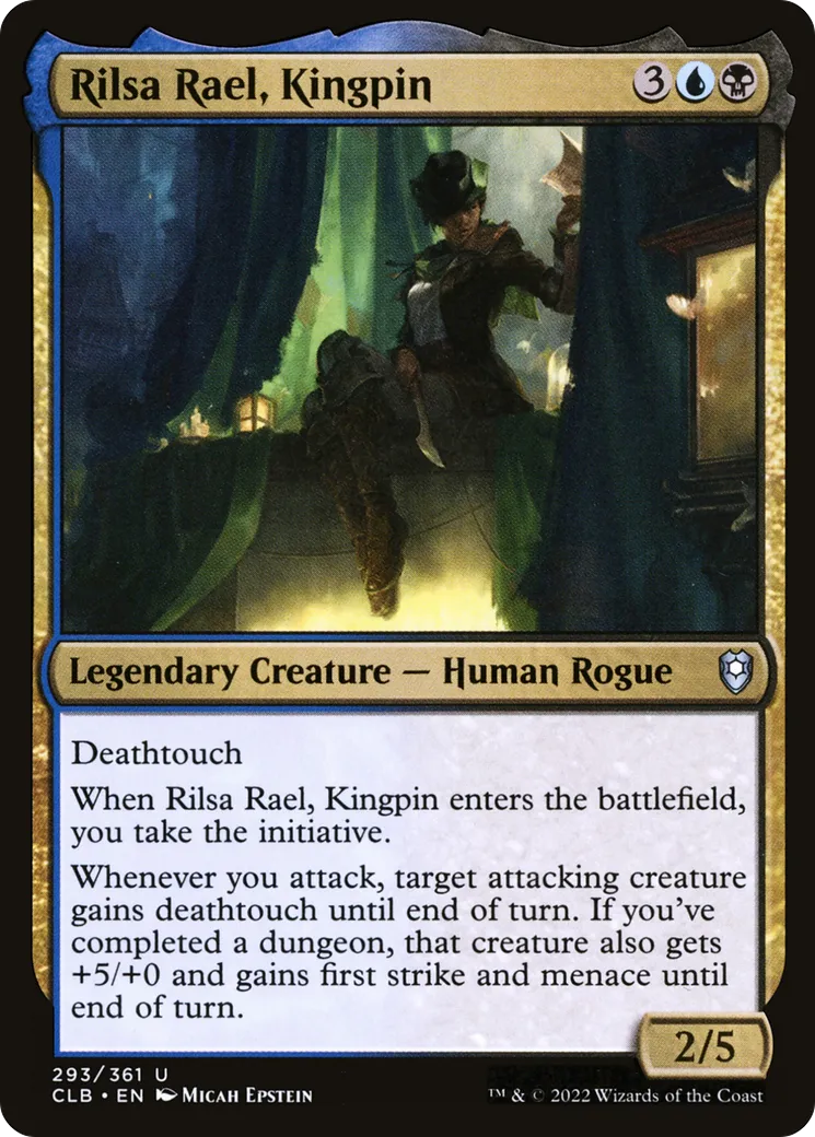 Rilsa Rael, Kingpin — Commander Legends: Battle for Baldur's Gate — Magic: The Gathering