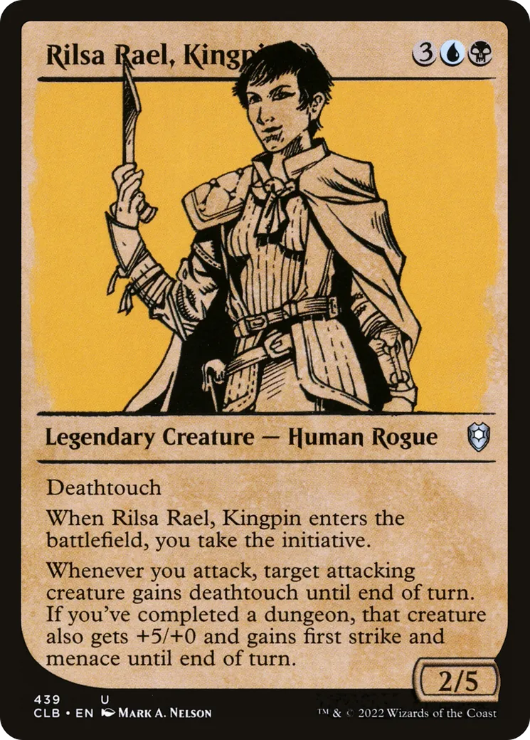 Rilsa Rael, Kingpin — Commander Legends: Battle for Baldur's Gate — Magic: The Gathering