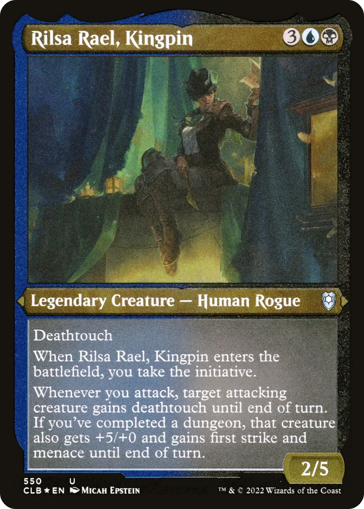 Rilsa Rael, Kingpin — Commander Legends: Battle for Baldur's Gate — Magic: The Gathering