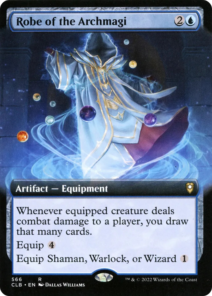 Robe of the Archmagi — Commander Legends: Battle for Baldur's Gate — Magic: The Gathering