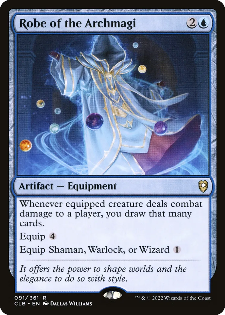 Robe of the Archmagi from Commander Legends: Battle for Baldur's Gate - Magic: The Gathering