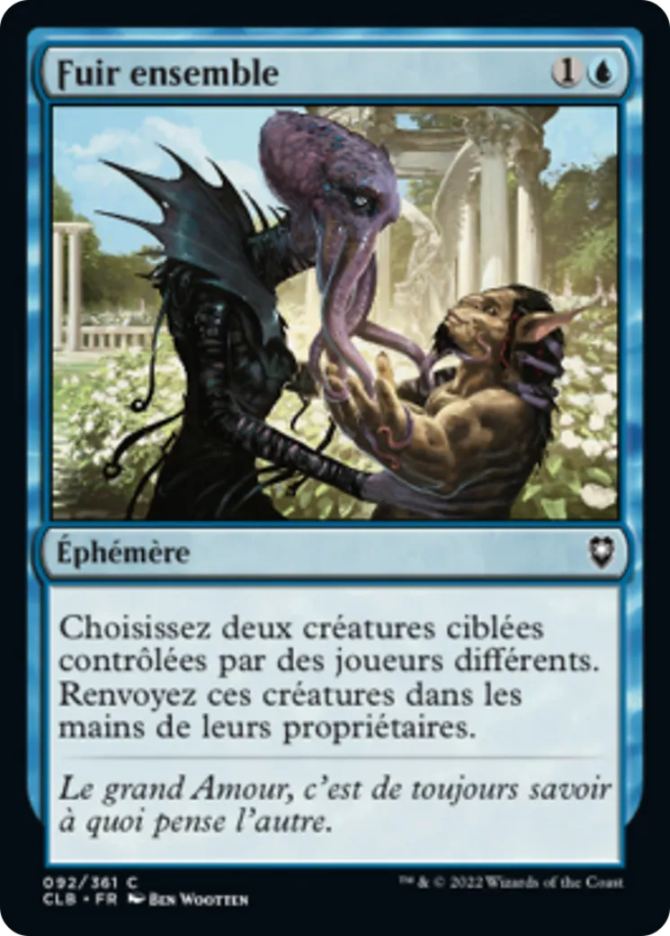 Fuir ensemble — Commander Legends: Battle for Baldur's Gate — Magic: The Gathering
