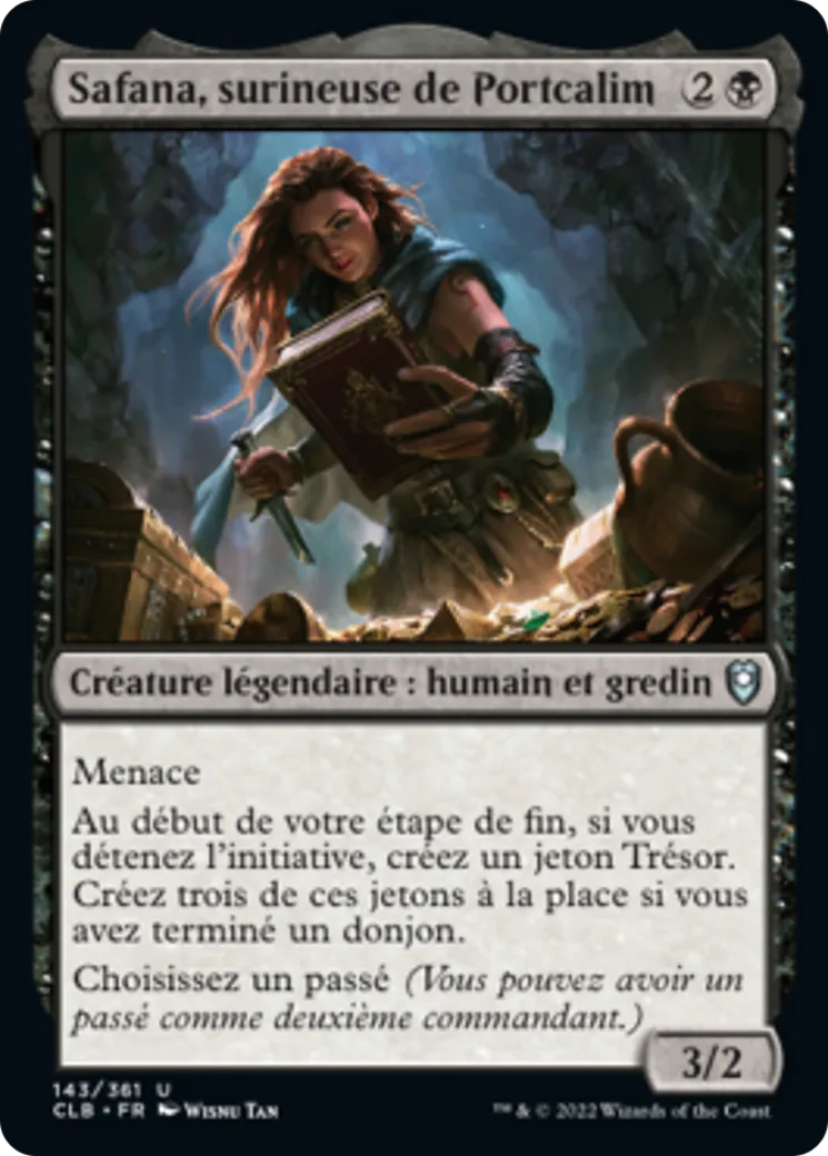 Safana, surineuse de Portcalim — Commander Legends: Battle for Baldur's Gate — Magic: The Gathering