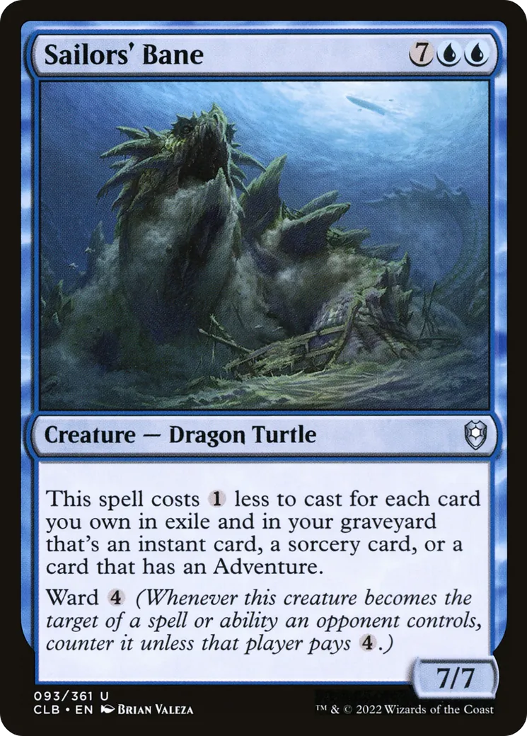 Sailors' Bane from Commander Legends: Battle for Baldur's Gate - Magic: The Gathering