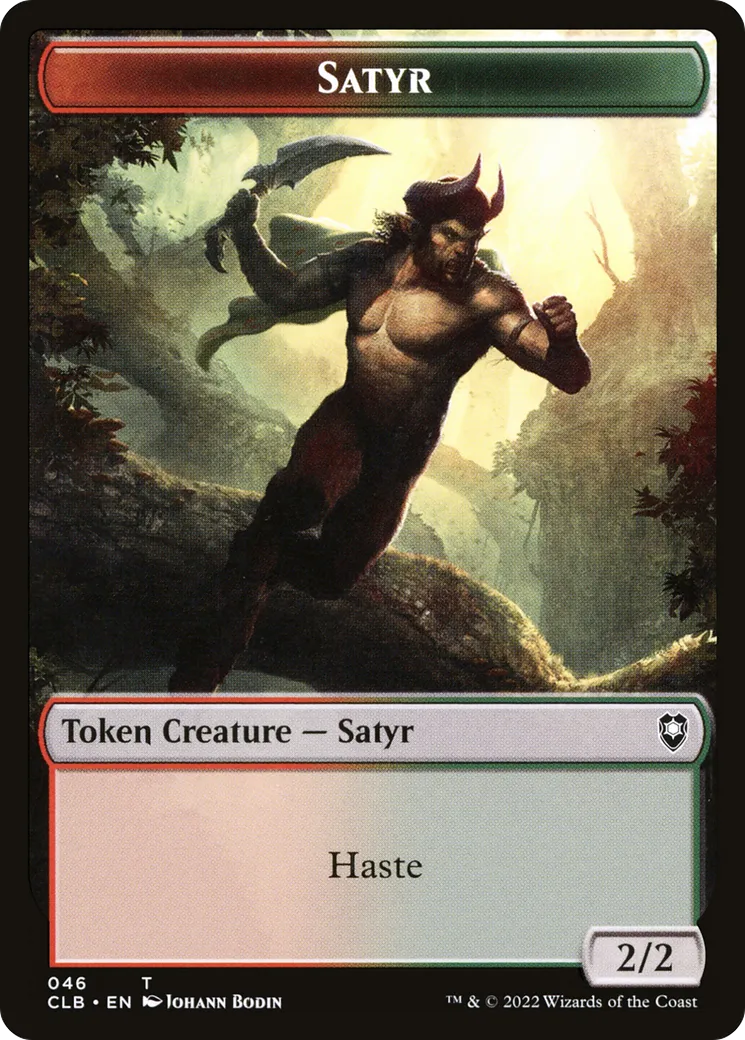 Satyr — Commander Legends: Battle for Baldur's Gate — Magic: The Gathering