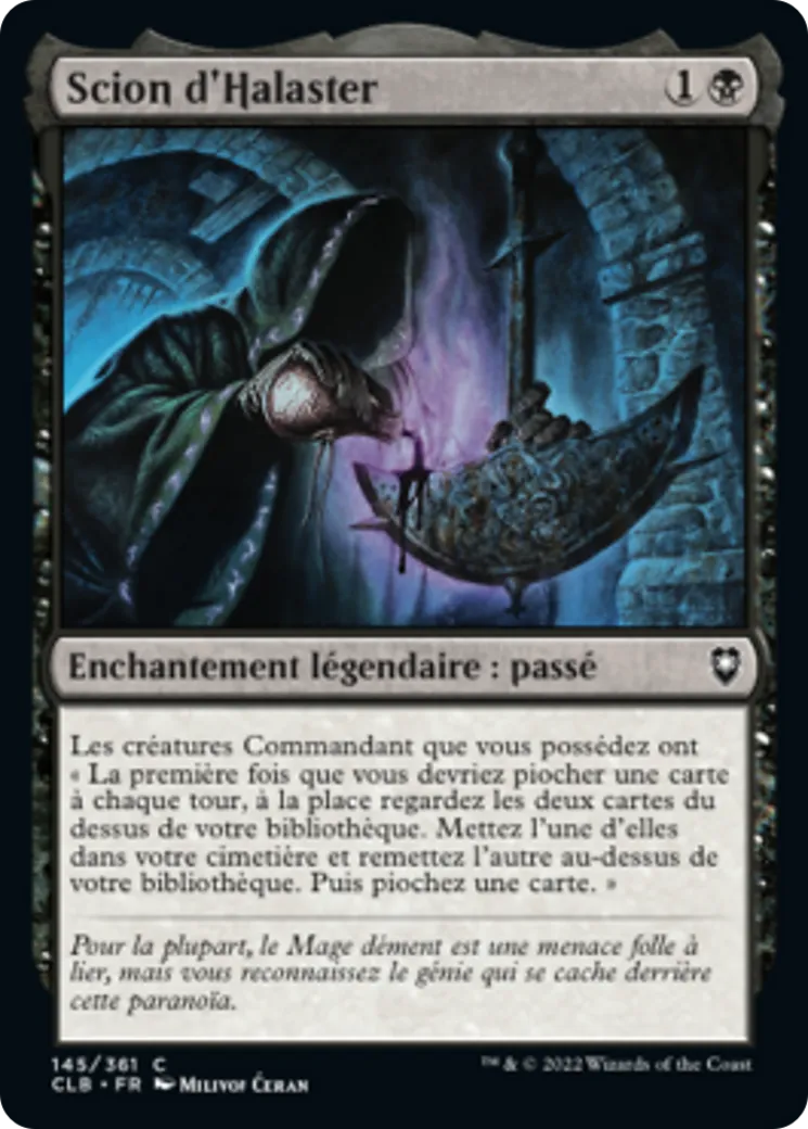 Scion d'Halaster — Commander Legends: Battle for Baldur's Gate — Magic: The Gathering