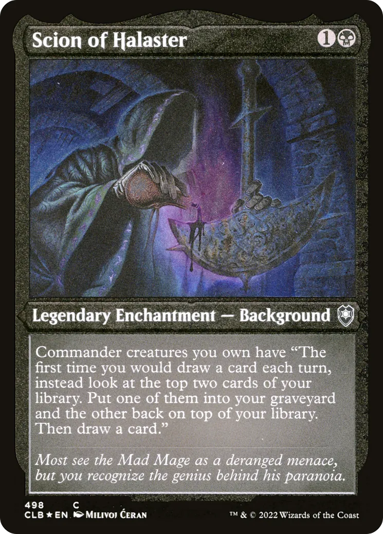 Scion d'Halaster — Commander Legends: Battle for Baldur's Gate — Magic: The Gathering