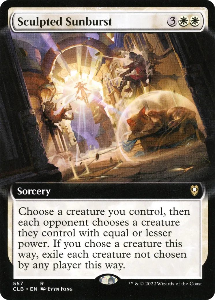 Sculpted Sunburst — Commander Legends: Battle for Baldur's Gate — Magic: The Gathering