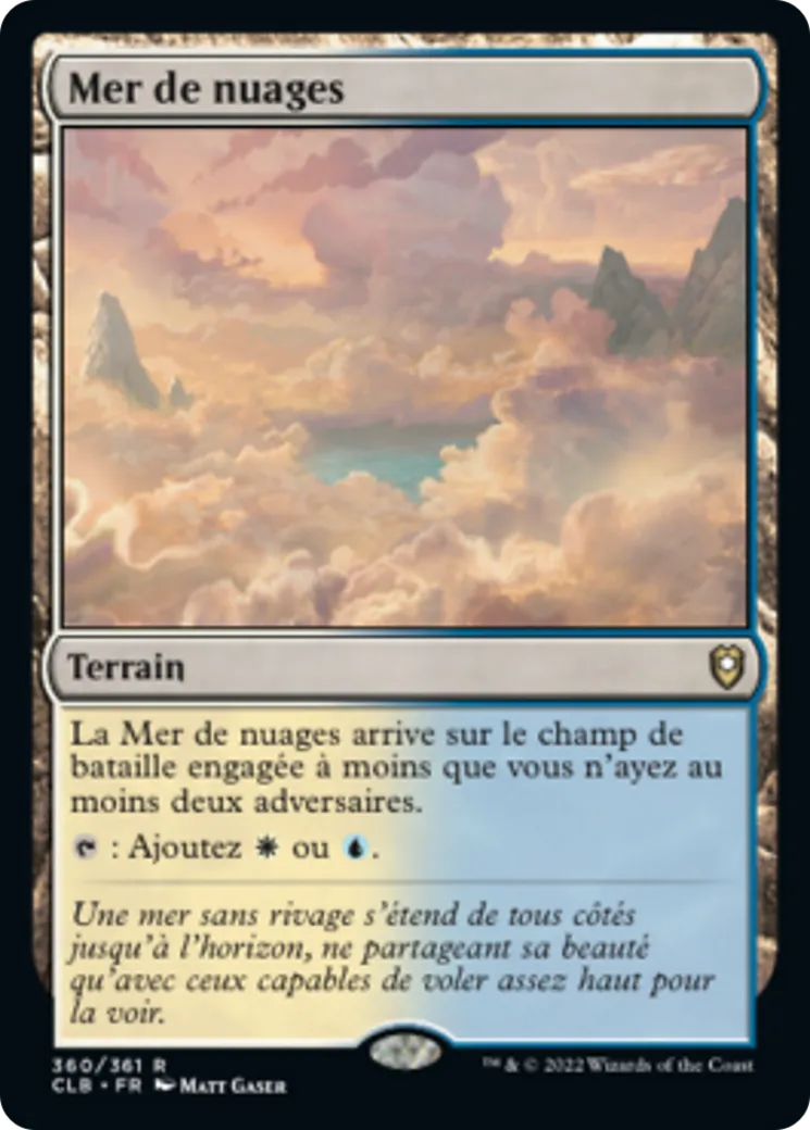 Mer de nuages — Commander Legends: Battle for Baldur's Gate — Magic: The Gathering