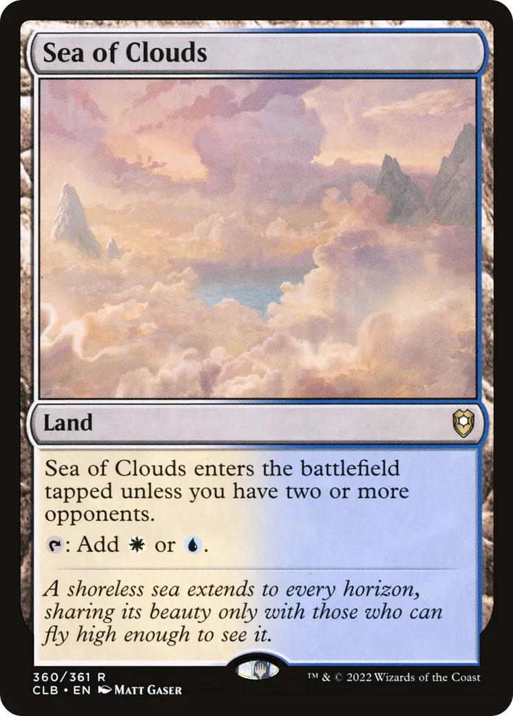 Sea of Clouds — Commander Legends: Battle for Baldur's Gate — Magic: The Gathering