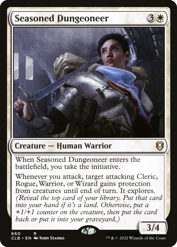 Exploratrice aguerrie — Commander Legends: Battle for Baldur's Gate — Magic: The Gathering