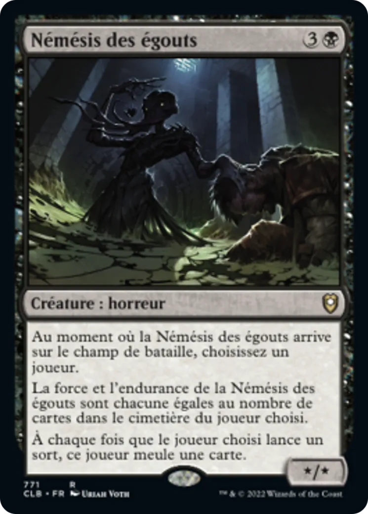 Némésis des égouts — Commander Legends: Battle for Baldur's Gate — Magic: The Gathering