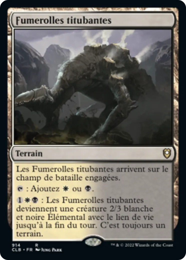 Fumerolles titubantes — Commander Legends: Battle for Baldur's Gate — Magic: The Gathering