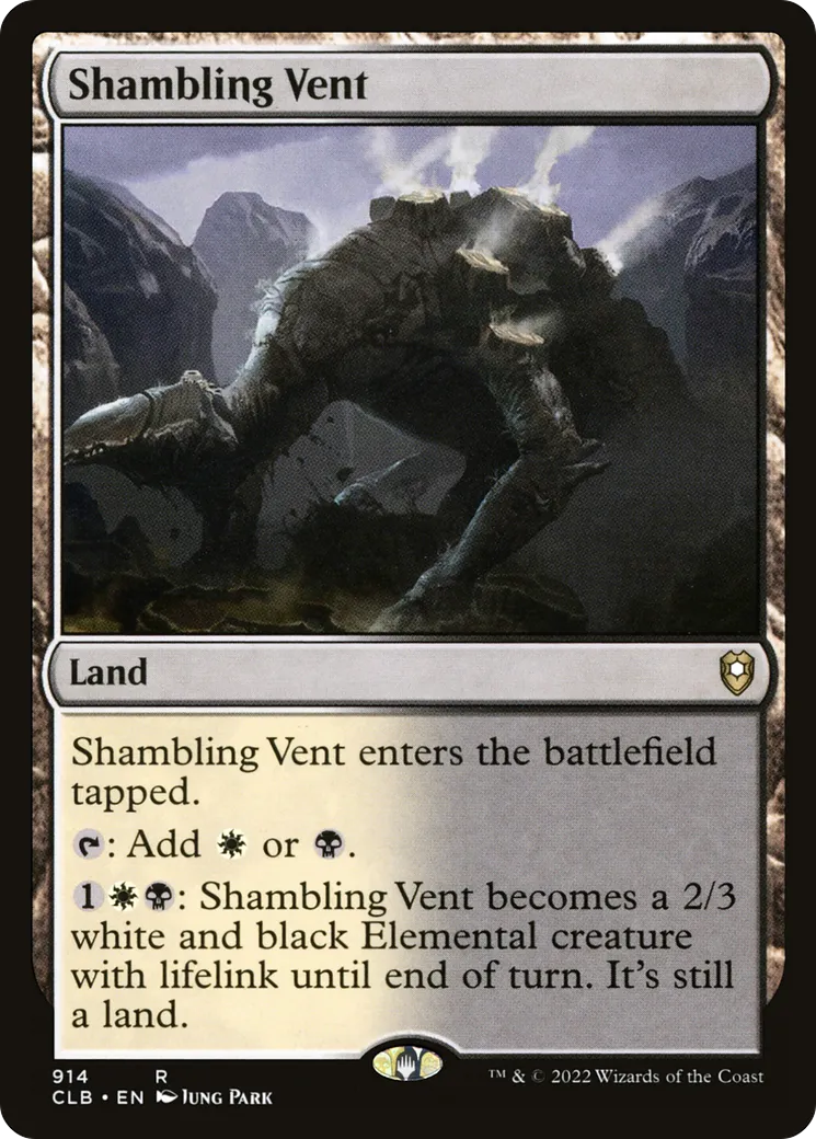 Fumerolles titubantes — Commander Legends: Battle for Baldur's Gate — Magic: The Gathering