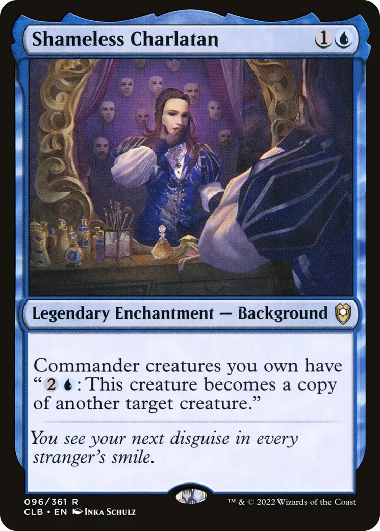 Charlatan effronté — Commander Legends: Battle for Baldur's Gate — Magic: The Gathering