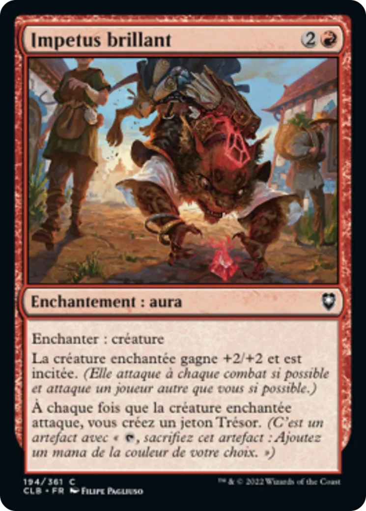 Impetus brillant — Commander Legends: Battle for Baldur's Gate — Magic: The Gathering