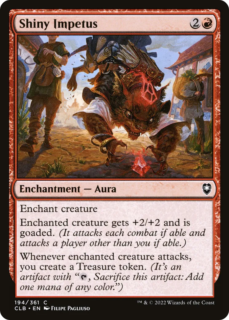 Impetus brillant — Commander Legends: Battle for Baldur's Gate — Magic: The Gathering