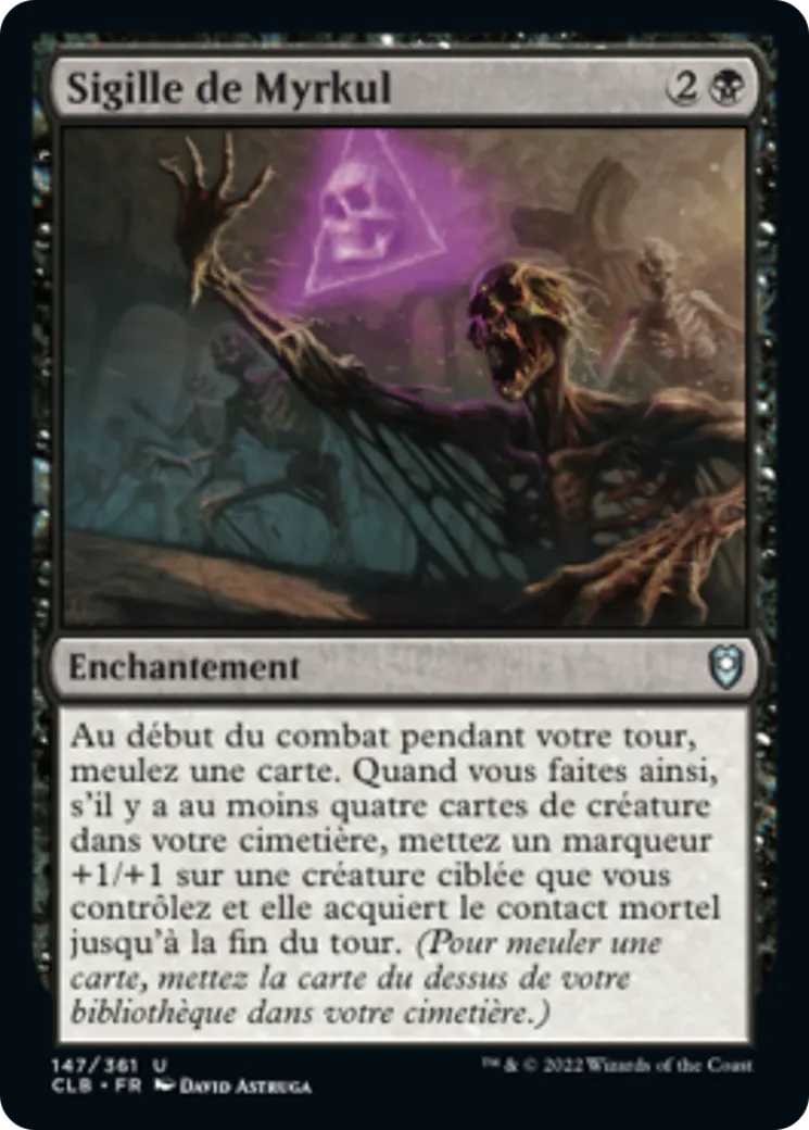 Sigille de Myrkul — Commander Legends: Battle for Baldur's Gate — Magic: The Gathering