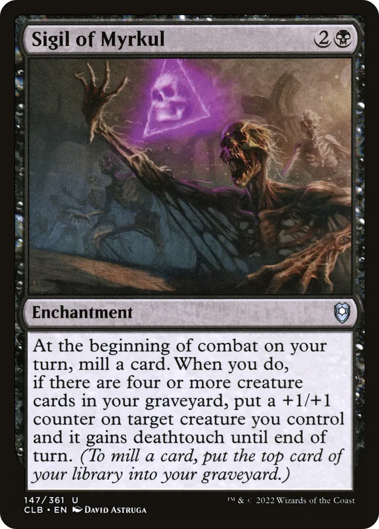 Sigil of Myrkul — Commander Legends: Battle for Baldur's Gate — Magic: The Gathering