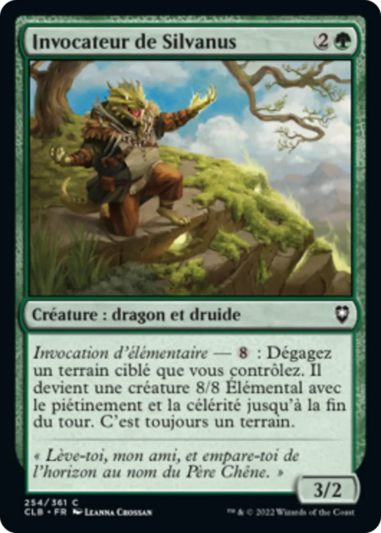 Invocateur de Silvanus — Commander Legends: Battle for Baldur's Gate — Magic: The Gathering