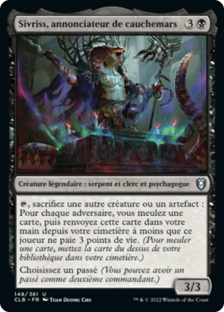Sivriss, annonciateur de cauchemars — Commander Legends: Battle for Baldur's Gate — Magic: The Gathering