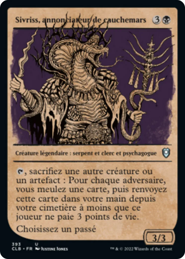 Sivriss, annonciateur de cauchemars — Commander Legends: Battle for Baldur's Gate — Magic: The Gathering
