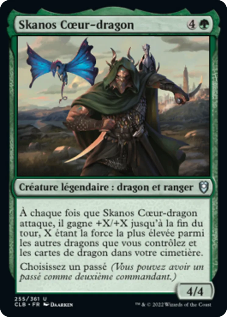 Skanos Cœur-dragon — Commander Legends: Battle for Baldur's Gate — Magic: The Gathering