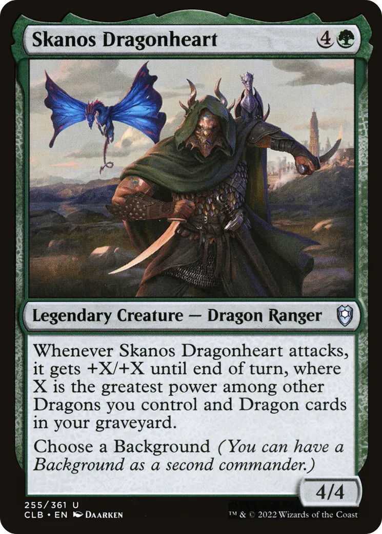 Skanos Cœur-dragon — Commander Legends: Battle for Baldur's Gate — Magic: The Gathering