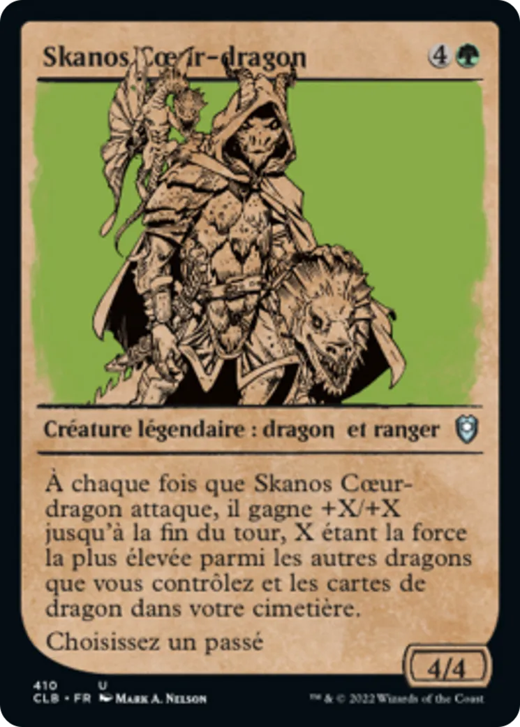 Skanos Cœur-dragon — Commander Legends: Battle for Baldur's Gate — Magic: The Gathering