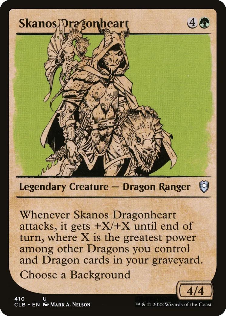 Skanos Dragonheart — Commander Legends: Battle for Baldur's Gate — Magic: The Gathering