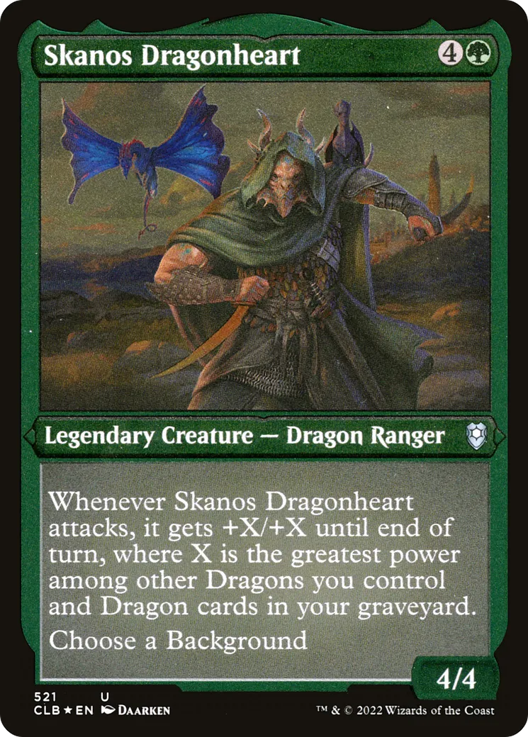 Skanos Cœur-dragon — Commander Legends: Battle for Baldur's Gate — Magic: The Gathering